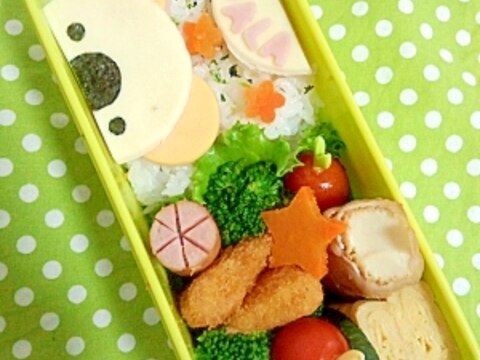 簡単キャラ弁☆コアラちゃんのお弁当♪